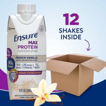 Ensure® Max Protein French Vanilla Nutrition Shake - Image 6