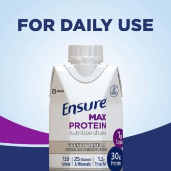 Ensure® Max Protein French Vanilla Nutrition Shake - Image 5