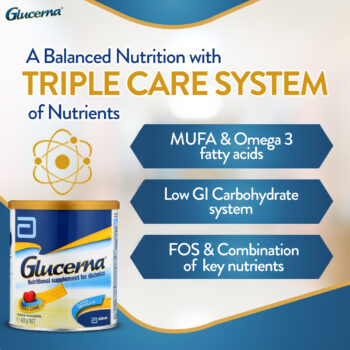 Glucerna® Triple Care Powder - Vanilla (400g) - Image 2